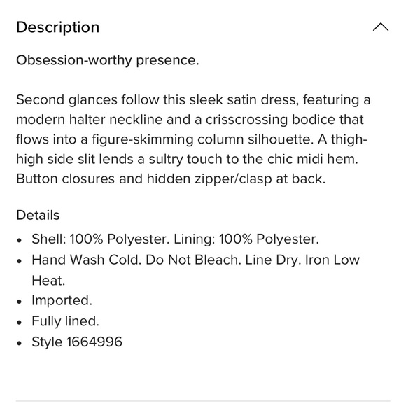 Lulus Beyond Classy White Satin Halter Midi Dress - Picture 6 of 7